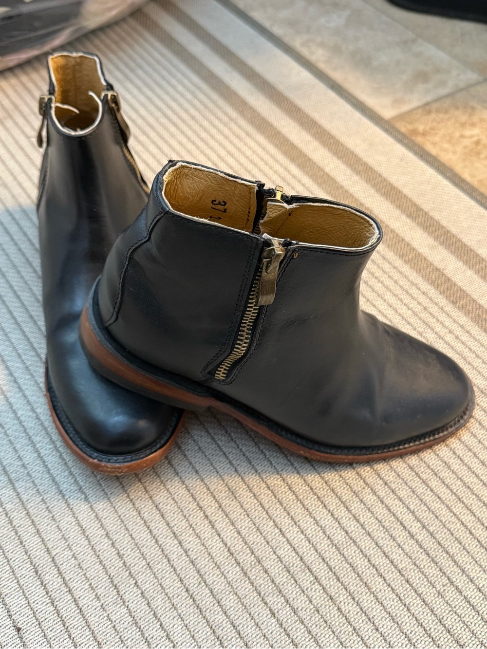 100%leather Women Reyme boots